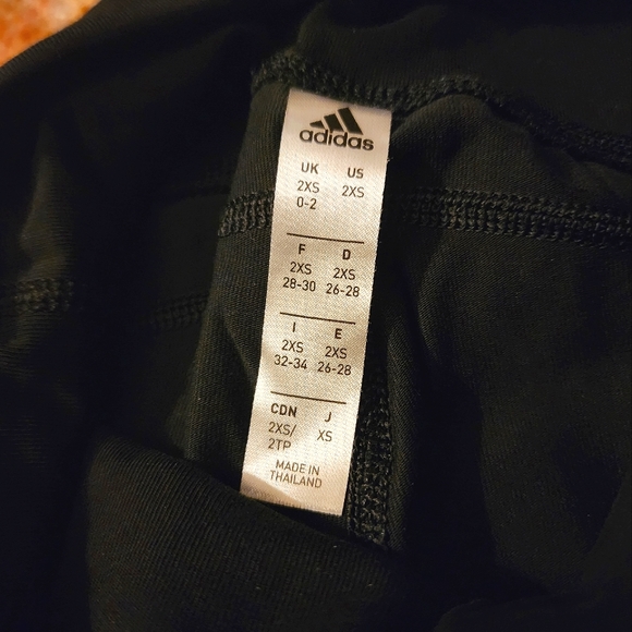 ** 2/$25 ** Adidas Feel Brilliant Tights - Picture 8 of 9